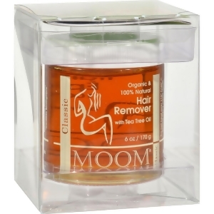 Moom Organic Hair Remover With Tea Tree Oil 6 Oz Pack of 2 - All