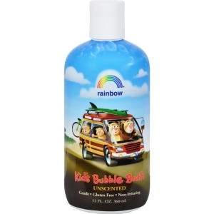 Rainbow Research Organic Herbal Bubble Bath For Kids Unscented 12 Fz Pack of 2 - All