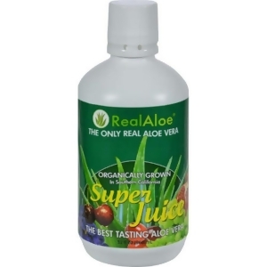 Real Aloe Aloe Vera Super Juice 32 Fz Pack of 2 - All