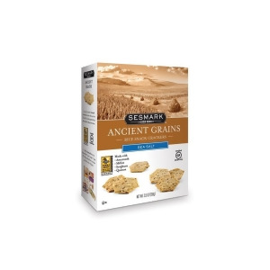 Sesmark Foods Ancient Grains Sea Salt Crackers 3.5 Oz Pack of 6 - All