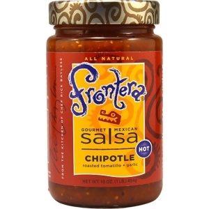 Frontera Foods Chipotle Hot Salsa 16 Oz Jars Pack of 6 - All
