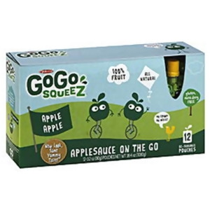Gogo Squeez Gogo Apple Apple 3.2Oz Pack of 72 - All