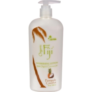 Organic Fiji Nourishing Lotion Pineapple Coconut 12 Fz Pack of 1 - All