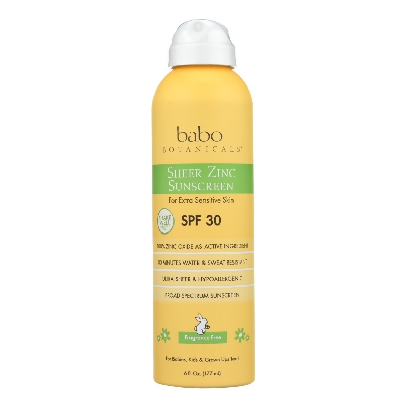 babo sheer zinc sunscreen