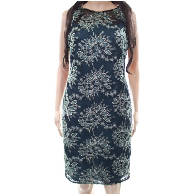 Calvin Klein Women S Fl Embroider Sheath Dress From Authentic Calvin Klein Women S Fl Embroider Sheath Dress