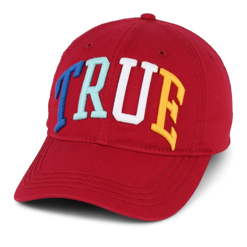 white true religion hat