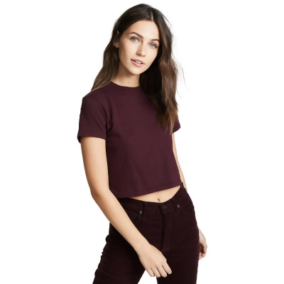 agolde cropped baby tee