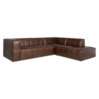 Atlas 4 Seat Leather Corner Modular Sofa With Right Terminal From Atlas 4 Seat Leather Corner Modular