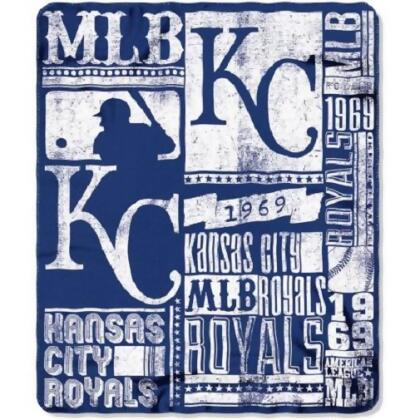 Kansas City Royals MLB Northwest Fleece Throw 