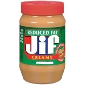 Jif Reduced Fat Creamy Peanut Butter Jif Reduced Fat Creamy Peanut Butter