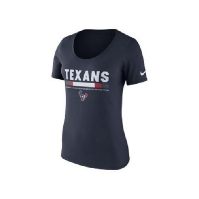 Houston Texans NFL Nike Women's Team Scoop Tee 