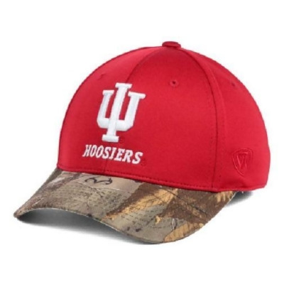 Indiana Hoosiers NCAA TOW Region Camo Stretch Fitted Hat 