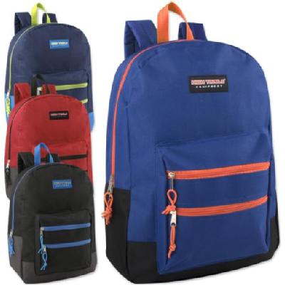 High Trails Double Zip Backpack 