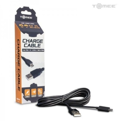 Tomee PS4/ Xbox One/ PS Vita 2000/ Micro USB Charge Cable 10 Feet 