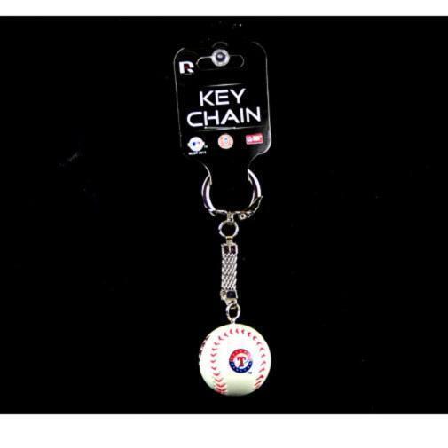 Texas Rangers MLB Baseball Key Chain