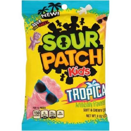 Sour Patch Kids Tropical Soft & Chewy Candy 