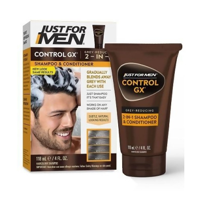 Just For Men Control GX Grey Reducing 2 in 1 Shampoo & Conditioner 