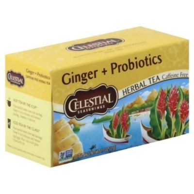 Celestial Seasonings Tea Ginger + Probiotics 