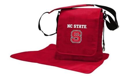 NC State Wolfpack NCAA LilFan Diaper Messenger Bag 