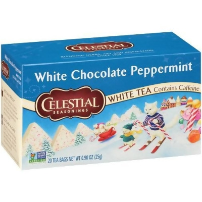 Celestial Seasonings White Chocolate Peppermint White Tea 