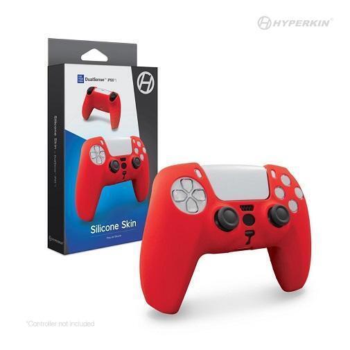 Silicone Skin For DualSense (PS5) (Red) - Hyperkin