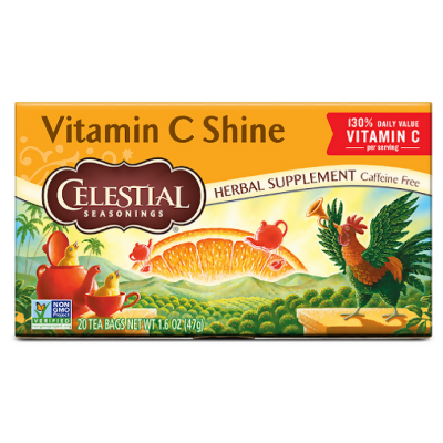 Celestial Seasonings Tea Vitamin C Shine 