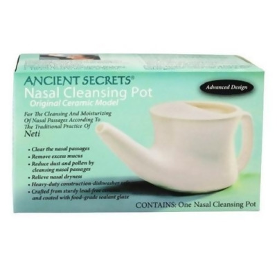 Ancient Secrets Neti Nasal Cleansing Pot 