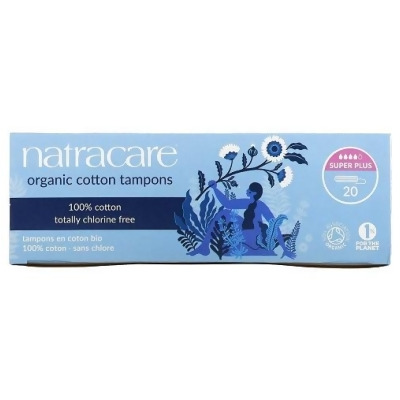 Natracare Organic Cotton Tampons Super Plus 