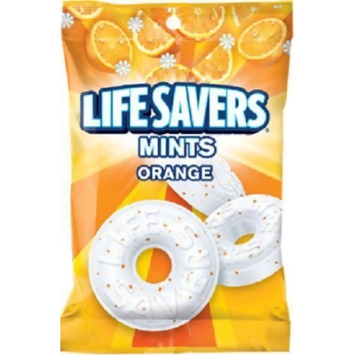 Lifesavers Mints Orange Hard Candy Individually Wrapped 