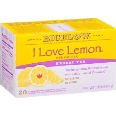 Bigelow I Love Lemon Herbal Tea 