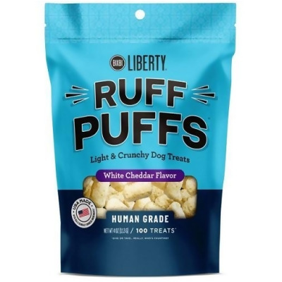Liberty Ruff Puffs White Cheddar Dog Treats 