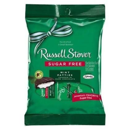 Russell Stover Chocolate Sugar Free Mint Patties