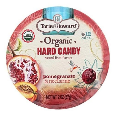Torie & Howard Organic Hard Candy Pomegranate & Nectarine 