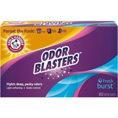 Arm & Hammer Odor Blasters Fresh Burst Fabric Softener Sheets 