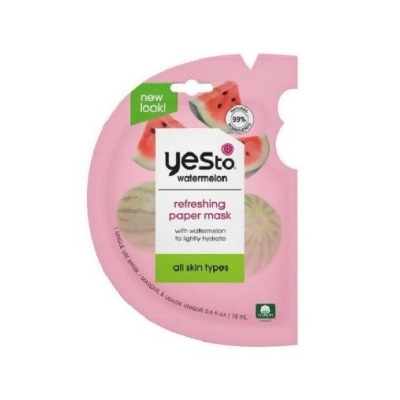 Yes To Watermelon Refreshing Paper Face Mask 
