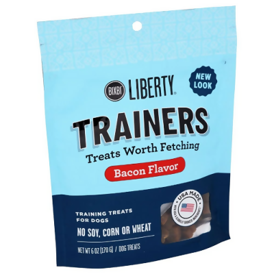Liberty Trainers Grain Free Dog Treats Bacon Flavor 