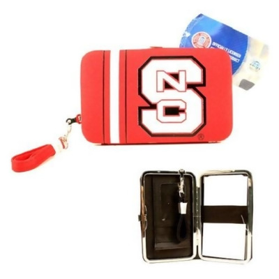 NC State Wolfpack NCAA Little Earth Shell Wristlet 