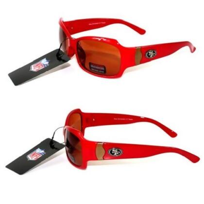 San Francisco 49ers NFL Bombshell Red Sport Sunglasses 