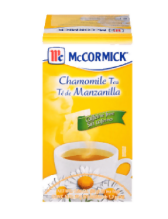 McCormick Chamomile Tea Te de Manazanilla 