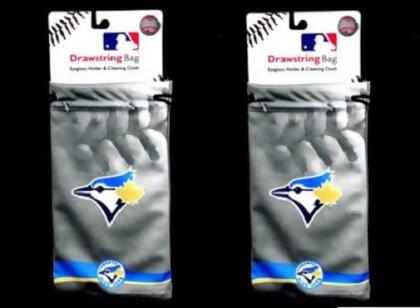 Toronto Blue Jays MLB Microfiber Glasses Bag 2 Pack 