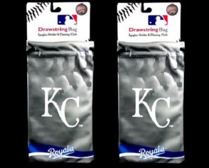 Kansas City Royals MLB Microfiber Glasses Bag 2 Pack 