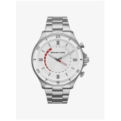 Michael Kors Men's Silvertone Reid Hybrid Watch Michael Kors Men's Silvertone Reid Hybrid Watch