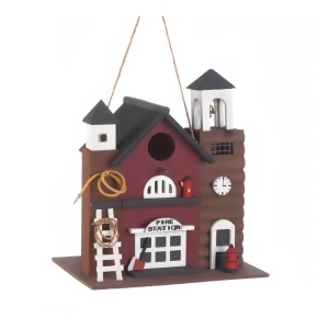 Fire Station Birdhouse - All