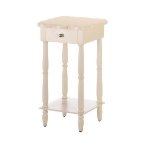 Chatham White Side Table - All