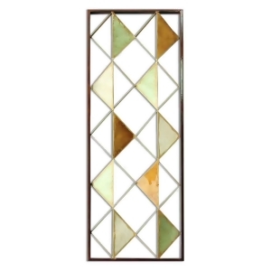 Stratton Home Decor Multi Triangle Panel Wall Decor - All
