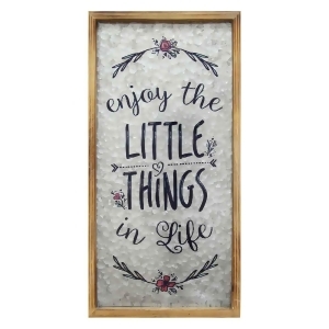 Stratton Home Decor Enjoy the little things in life Wall Art - All