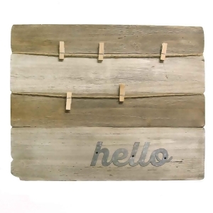 Stratton Home Decor Wood Plank Clip Board Wall Decor - All