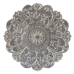 Stratton Home Decor Grey Medallion Wall Decor - All