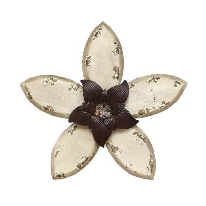 Stratton Home Decor Antique Flower Wall Decor - All