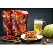 香辣小麻花捲(全素) 每包200公克 /新包裝出貨保存期限6個月 香辣小麻花捲(全素) 每包200公克 /新包裝出貨保存期限6個月